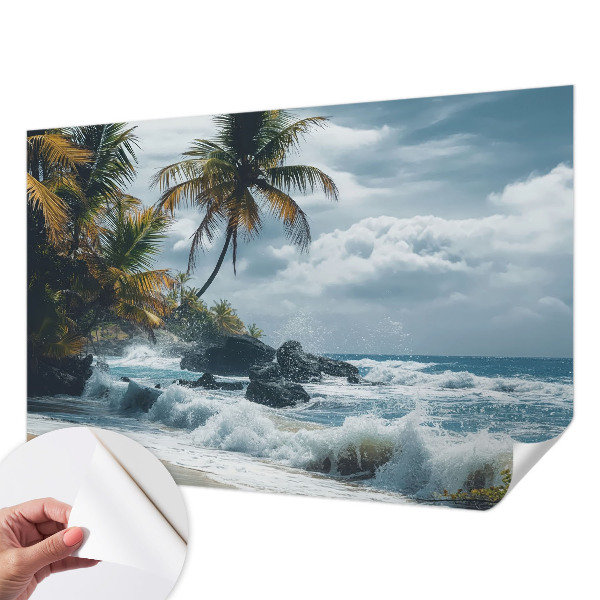 Samoljepljiva fototapeta za spavaću sobu Egzotična plaža