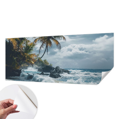 Samoljepljiva fototapeta za spavaću sobu Egzotična plaža