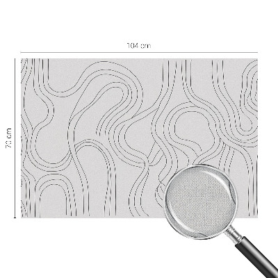 Dječja foto tapeta Organske linije