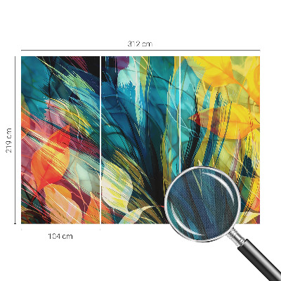 Dječja fototapeta Apstraktno lišće