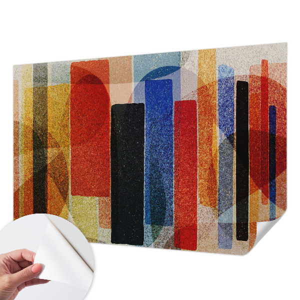 Samoljepljiva fototapeta za spavaću sobu Geometrijski oblici