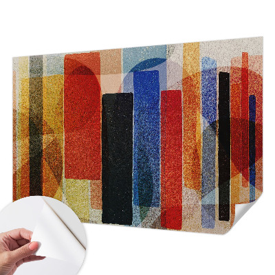 Samoljepljiva fototapeta za spavaću sobu Geometrijski oblici