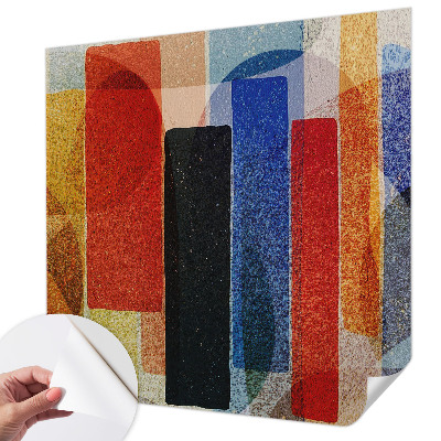 Samoljepljiva fototapeta za spavaću sobu Geometrijski oblici