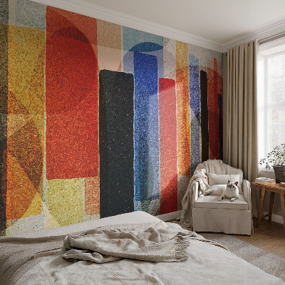 Samoljepljiva fototapeta za spavaću sobu Geometrijski oblici