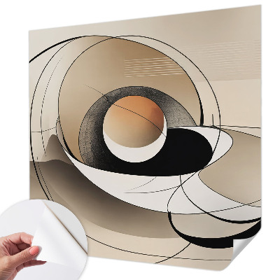 Fototapeta za dječju sobu Harmonična apstrakcija