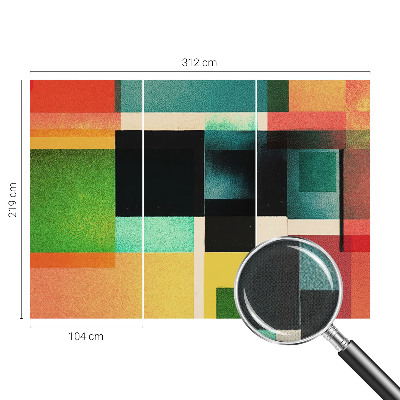 Samoljepljiva foto tapeta Geometrijska apstrakcija