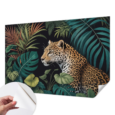 Dječja fototapeta s motivom egzotičnog leoparda