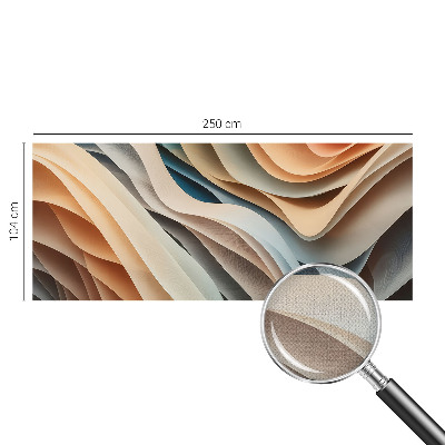 Samoljepljiva fototapeta Valoviti oblici
