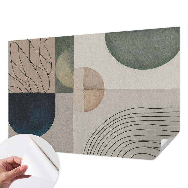 Foto tapeta za dječju sobu Geometrijski oblici