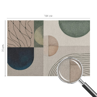 Foto tapeta za dječju sobu Geometrijski oblici