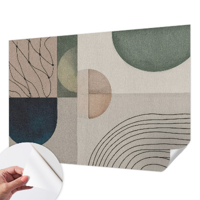 Foto tapeta za dječju sobu Geometrijski oblici
