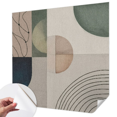 Foto tapeta za dječju sobu Geometrijski oblici