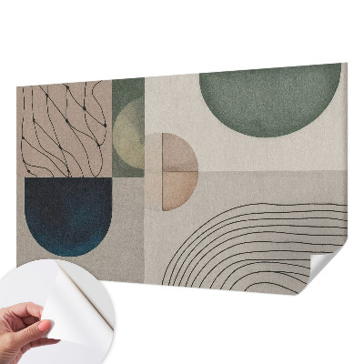 Foto tapeta za dječju sobu Geometrijski oblici