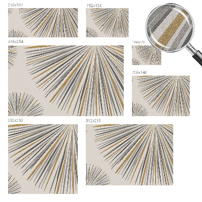 Fototapeta Geometrijski ventilatori