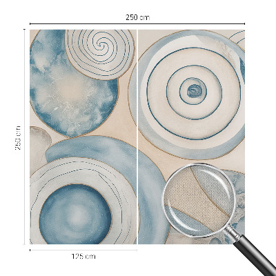 Samoljepljiva foto tapeta s motivom spiralnih vrtloza