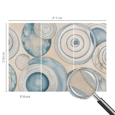 Samoljepljiva foto tapeta s motivom spiralnih vrtloza
