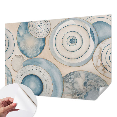 Samoljepljiva foto tapeta s motivom spiralnih vrtloza