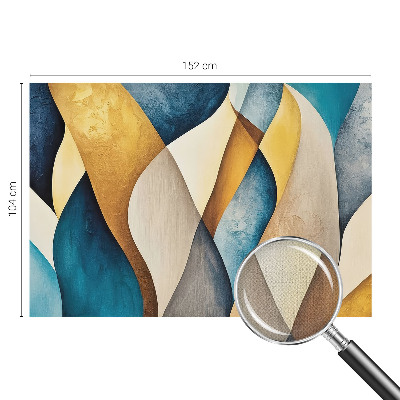Foto tapeta Valovita apstrakcija