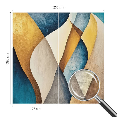 Foto tapeta Valovita apstrakcija