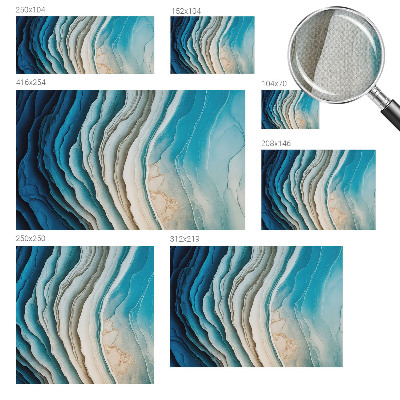 Samoljepljiva fototapeta Valovi harmonije