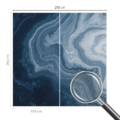 Samoljepljiva foto tapeta Plavi valovi