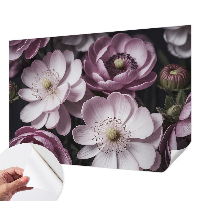 Foto tapeta za dječju sobu Cvjetna elegancija