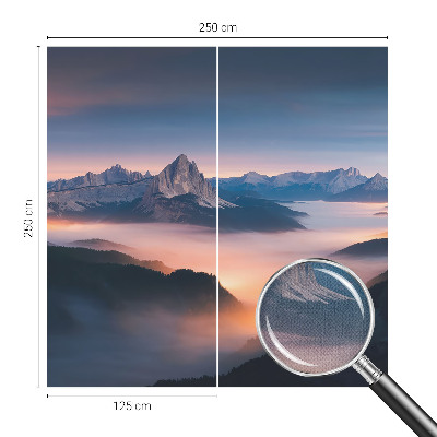 Samoljepljiva fototapeta za spavaću sobu s motivom izlazećeg sunca