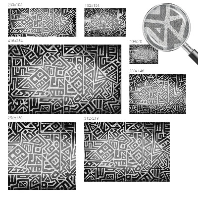 Foto tapeta Geometrijski labirint