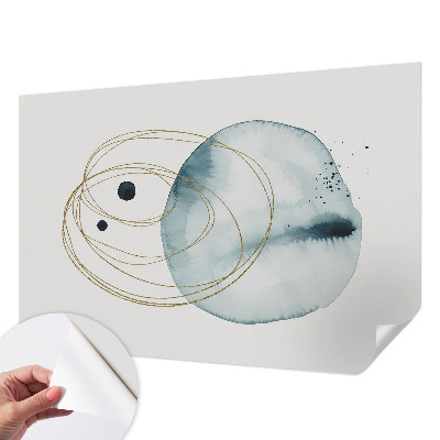 Foto tapeta za dječju sobu s apstraktnim motivom