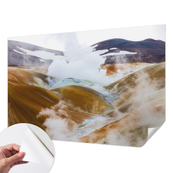 Samoljepljiva fototapeta za dnevni boravak Vulkanska brda