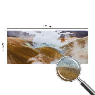 Samoljepljiva fototapeta za dnevni boravak Vulkanska brda