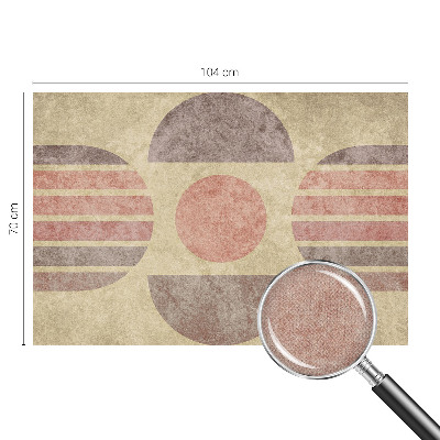 Samoljepljiva fototapeta za spavaću sobu Geometrijski oblici