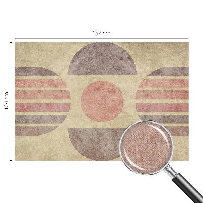 Samoljepljiva fototapeta za spavaću sobu Geometrijski oblici