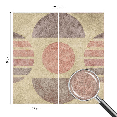 Samoljepljiva fototapeta za spavaću sobu Geometrijski oblici