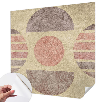 Samoljepljiva fototapeta za spavaću sobu Geometrijski oblici