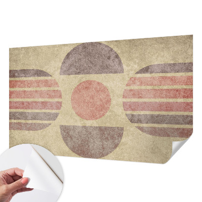 Samoljepljiva fototapeta za spavaću sobu Geometrijski oblici