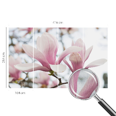 Samoljepljiva fototapeta za dnevni boravak Cvjetovi magnolije