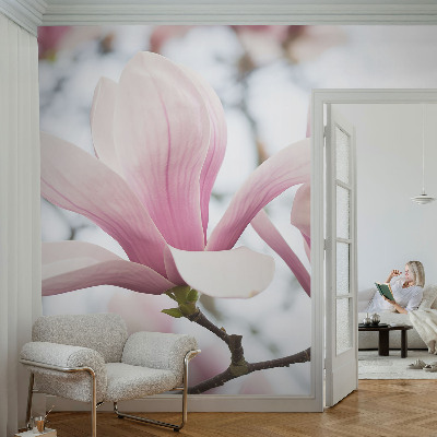 Samoljepljiva fototapeta za dnevni boravak Cvjetovi magnolije
