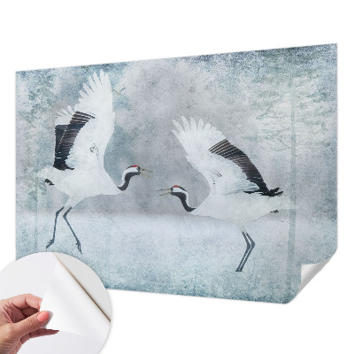 Foto tapeta za dječju sobu Skladne ždralove