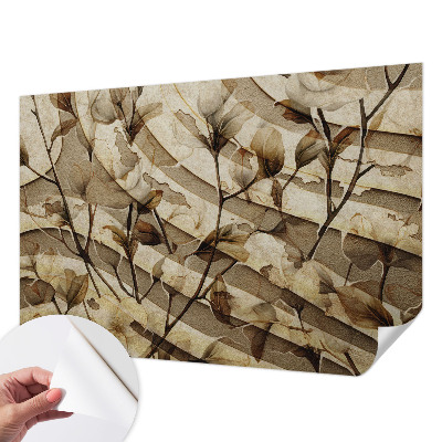 Foto tapeta za dječju sobu Klasična flora