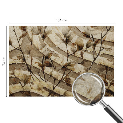 Foto tapeta za dječju sobu Klasična flora