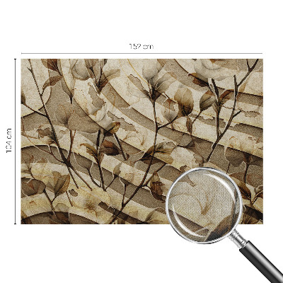 Foto tapeta za dječju sobu Klasična flora