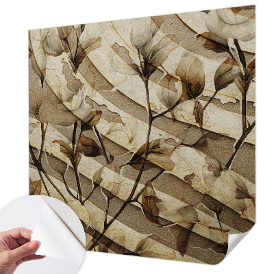 Foto tapeta za dječju sobu Klasična flora