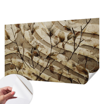 Foto tapeta za dječju sobu Klasična flora