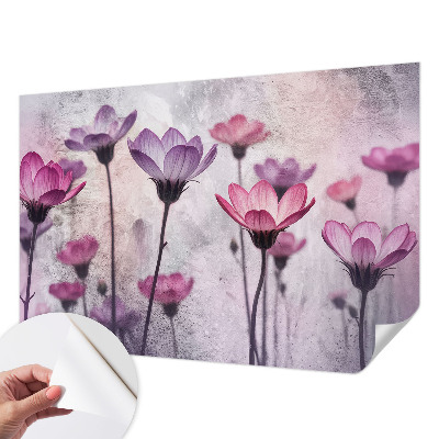 Fototapeta za dječju sobu Pastelno cvijeće