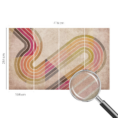 Foto tapeta Geometrijske linije