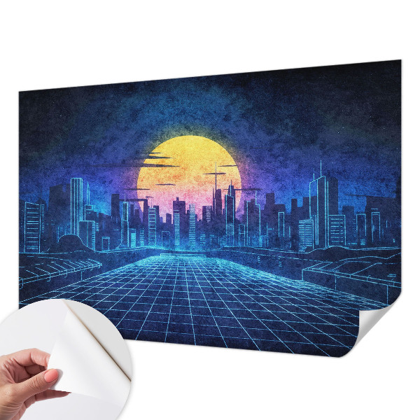 Foto tapeta Futuristički krajolik