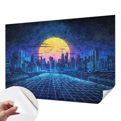 Foto tapeta Futuristički krajolik