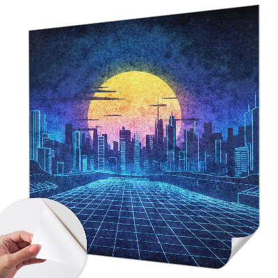 Foto tapeta Futuristički krajolik