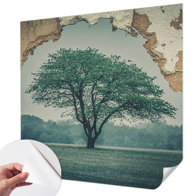 Dječja fototapeta s motivom usamljenog drveta